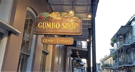 Gumbo shop restaurant - Roberts Gumbo Shop. Claimed. Review. Save. Share. 4,315 reviews #116 of 1,214 Restaurants in New Orleans ₹₹ - ₹₹₹ American Cajun & Creole Seafood. 630 Saint Peter St, New Orleans, LA 70116-3294 +1 504-525-1486 Website Menu. Open now : 11:00 AM - 10:00 PM.